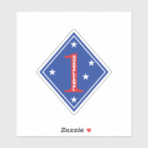 1st Marine Division Patch (Verenigde Staten)