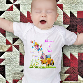 1st Pasgeborstelde Bunny levert paaseieren Romper