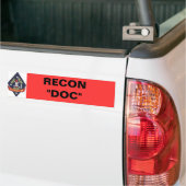 1st_recon-bn_insig, RECON "DOC" Bumpersticker (Op Truck)