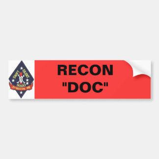 1st_recon-bn_insig, RECON "DOC" Bumpersticker