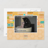 1st regel als u die ma bed gaan delen briefkaart (Voorkant / Achterkant)