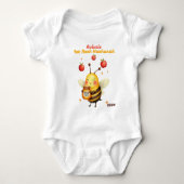 1st Rosh Hashanah Buzzed on Blessings Romper (Voorkant)