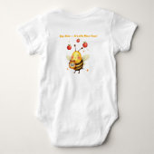 1st Rosh Hashanah Buzzed on Blessings Romper (Achterkant)