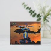 1st Special Forces Green Berets SF SFG SOF veteran Briefkaart (Staand voorkant)