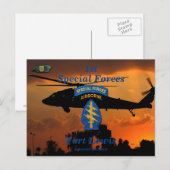 1st Special Forces Green Berets SF SFG SOF veteran Briefkaart (Voorkant / Achterkant)