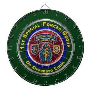 1st Special Forces Group Airborne Dartbord