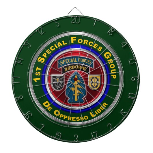 1st Special Forces Group Airborne Dartbord (Voorkant)
