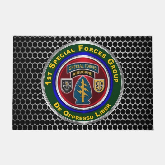1st Special Forces Group Airborne Deurmat (Voorkant)