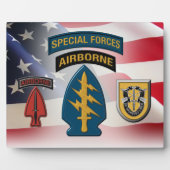 1st Special Forces Group (AIRBORNE)    Fotoplaat (Voorkant)