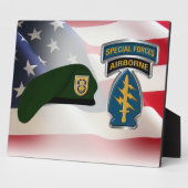 1st Special Forces Group (AIRBORNE) Fotoplaat (Zijkant)