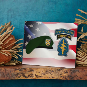 1st Special Forces Group (AIRBORNE)   Fotoplaat