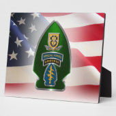 1st Special Forces Group (AIRBORNE)  Fotoplaat (Zijkant)