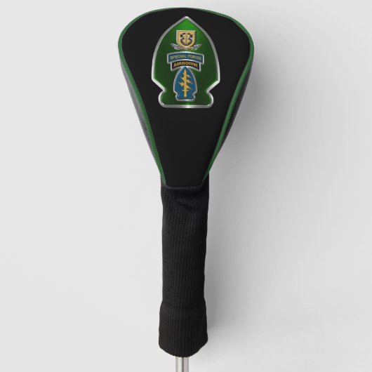 1st Special Forces Group (Airborne) Pijlkop Golfheadcover (Voorkant)