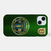 1st Special Forces Group iPhone 15 Case (Achterkant horizontaal)