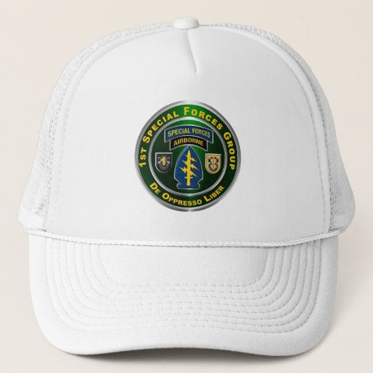 1st Special Forces Group Trucker Pet (Voorkant)