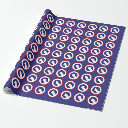 1st Theater Sustainment Command Cadeaupapier (Uitgerold)