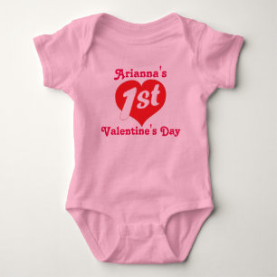 1st Valentijnsdag Romper