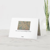 1st verjaardagskaart kaart (Achterkant)