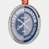 1st Winchester (B&G) Metalen Ornament (Links)