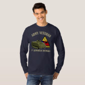 1ste AD Veteran - M113 T-shirt (Voorkant volledig)