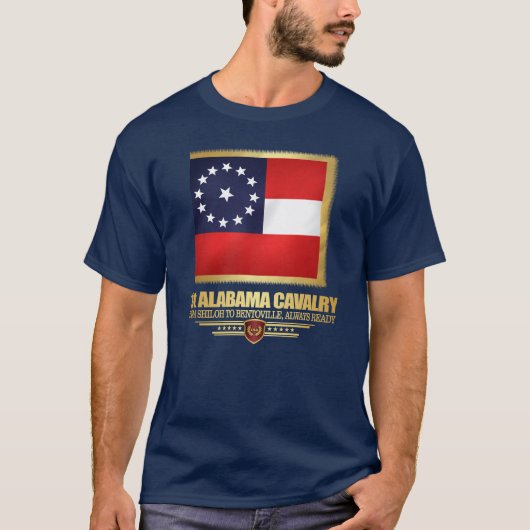 1ste Alabama Cavalry T-shirt (Voorkant)