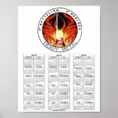 1ste BATTALION 1ste MARINES "ZWARE METAAL" Poster (Voorkant)