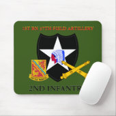 1STE BATTALION 37E VELD ARTILLERY 2DE INFANTRY  MUISMAT (Met muis)