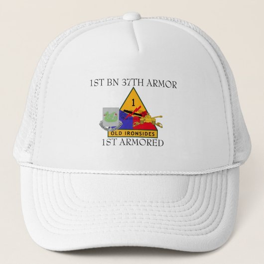 1STE BATTALION 37th ARMOR 1ST ARMORED PET (Voorkant)