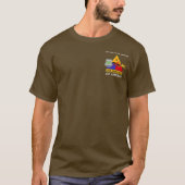 1STE BATTALION 37th ARMOR 1ST ARMORED SHIRT (Voorkant)