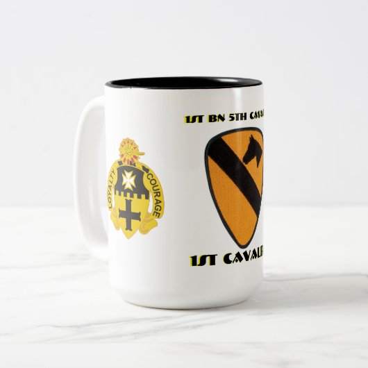1STE BATTALION 5E CAVALRY 1ST CAVALRY MOK (Voorkant links)