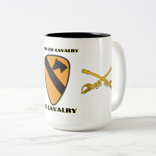 1STE BATTALION 5E CAVALRY 1ST CAVALRY MOK (Voorkant rechts)