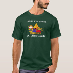 1STE BATTALION 67E ARMOR 1STE GEARMOREERD SHIRT