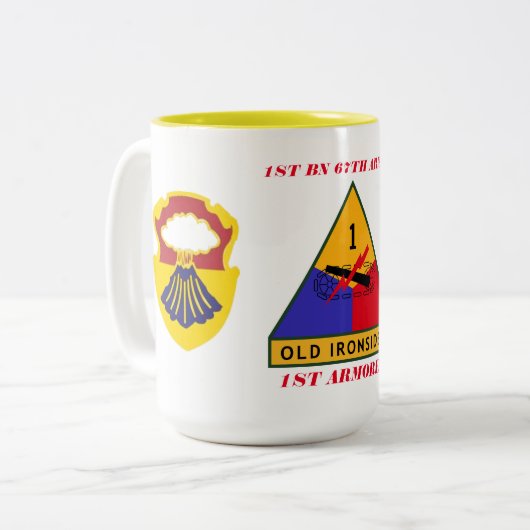 1STE BATTALION 67E ARMOR 1STE GEARMOREERDE MOK (Voorkant links)