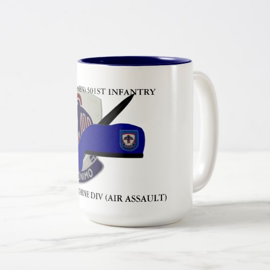 1STE BATTALION (ABN) 501STE INFANTRY MOK (Voorkant rechts)