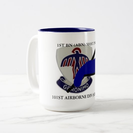 1STE BATTALION (ABN) 501STE INFANTRY MOK (Voorkant links)