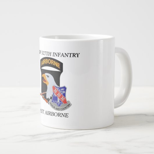 1STE BN 327TH INFANTRY 101ST AIRBORNE JUMBO MOK (Voorkant rechts)