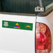1STE BN 37th ARMOR 1ST ARMORED BUMPERSTICKER (Op Truck)