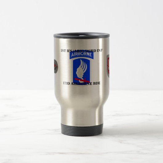1STE BN 503RD INFANTRY 173D LUCHTVAARTREIS MUG REISBEKER (Center)