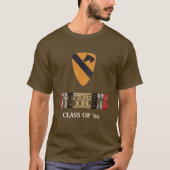 1ste Cav Div Universiteit van Irak Shirt (Voorkant)