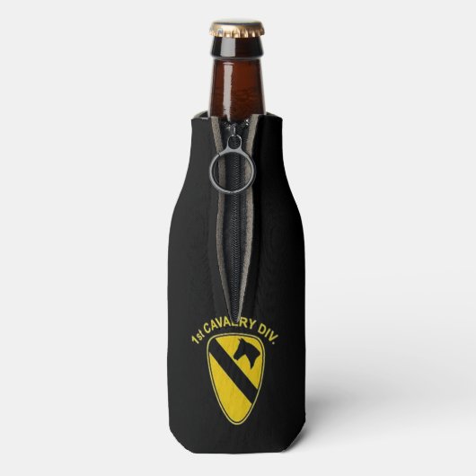 1ste CAVALRY-AFDELING Flesjeskoeler (Fles Achterkant)