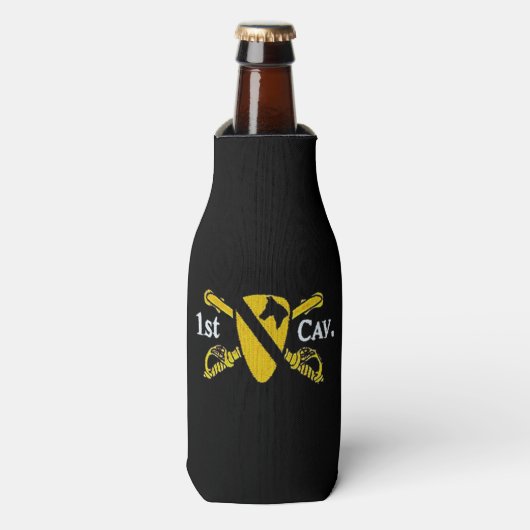 1ste CAVALRY-AFDELING Flesjeskoeler (Fles Voorkant)