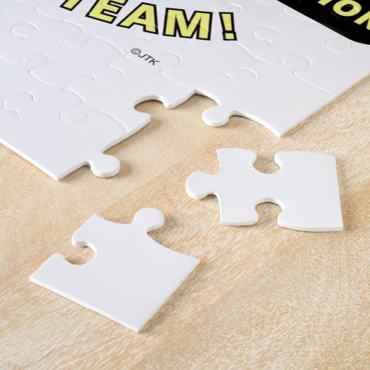 1STE CAVALRY-AFDELING "HET EERSTE TEAM" LEGPUZZEL (Zijkant)