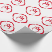 1ste Chakra (de wortelketen) Cadeaupapier (Hoek)