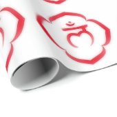 1ste Chakra (de wortelketen) Cadeaupapier (Rol Hoek)