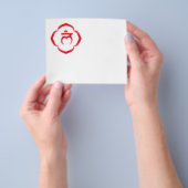 1ste Chakra (de wortelketen) Flyer (Hand)