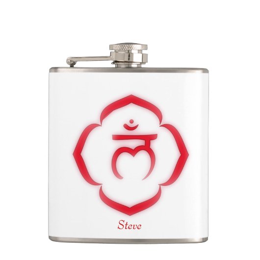 1ste Chakra (de wortelketen) Heupfles (Voorkant)