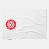 1ste Chakra (de wortelketen) Theedoek (Horizontaal)
