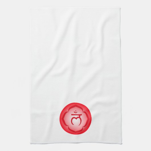 1ste Chakra (de wortelketen) Theedoek (Verticaal)