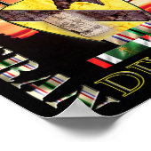 1ste divisie woestijn Storm veteraan Poster (Hoek)