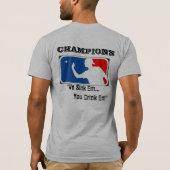 1ste en laatste jaarlijkse bra... t-shirt (Achterkant)